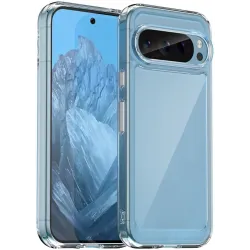 Phonesta Acrylic Hybrid Back Cover Hülle für Google Pixel 9 / 9 Pro - Transparent