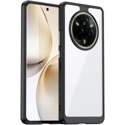 Phonesta Acrylic Hybrid Back Cover Hülle für Realme 14 Pro - Schwarz