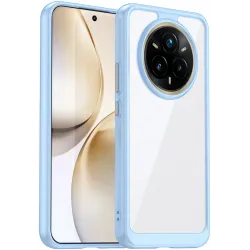 Phonesta Acrylic Hybrid Back Cover Hülle für Realme 14 Pro Plus - Blau