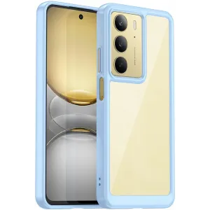 Phonesta Acrylic Hybrid Back Cover Hülle für Realme 14x / C75 - Blau