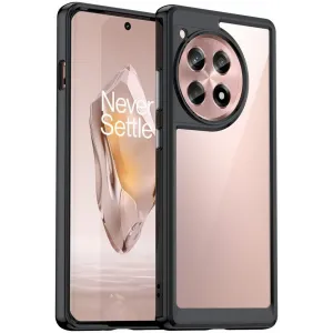 Phonesta Acrylic Hybrid Back Cover Hülle für OnePlus 12R - Schwarz