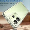 Phonesta Acrylic Hybrid Back Cover Hülle für Xiaomi Redmi Note 14 4G 164.8mm - Transparent 3