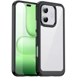 Phonesta Acrylic Hybrid Back Cover Hülle für HONOR 600 Lite - Schwarz