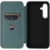 Phonesta Carbon Fiber Skin Book Wallet Klapphülle für Samsung Galaxy S25 Plus - Dunkelgrün 6