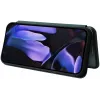 Phonesta Carbon Fiber Skin Book Wallet Klapphülle für Google Pixel 9a - Dunkelgrün 3