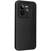 Phonesta Carbon Fiber Skin Book Wallet Klapphülle für Realme GT 7 Pro - Schwarz 2
