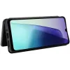 Phonesta Carbon Fiber Skin Book Wallet Klapphülle für Xiaomi Redmi 14C / Xiaomi Poco C75 - Schwarz 3