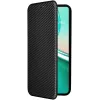 Phonesta Carbon Fiber Skin Book Wallet Klapphülle für Asus Zenfone 12 Ultra - Schwarz 2