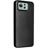 Phonesta Carbon Fiber Skin Book Wallet Klapphülle für Asus Zenfone 12 Ultra - Schwarz 3