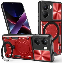 Phonesta CamLock Back Cover Hülle für Xiaomi Poco X7 Pro - Rot