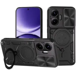 Phonesta CamLock Back Cover Hülle für Xiaomi Poco F7 - Schwarz