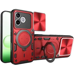 Phonesta CamLock Back Cover Hülle für HONOR 600 Lite - Rot