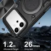 Phonesta CamLock Back Cover Hülle für HONOR 600/600 Pro - Silber 6