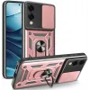 Phonesta CamShield Back Cover Hülle für Samsung Galaxy S25 Edge - Roségold