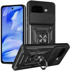 Phonesta CamShield Back Cover Hülle für Google Pixel 9a - Schwarz