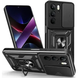 Phonesta CamShield Back Cover Hülle für Realme 14x / C75 - Schwarz