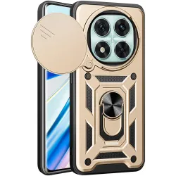 Phonesta CamShield Back Cover Hülle für Xiaomi Redmi Note 14 Pro 5G / Xiaomi Poco X7 - Gold
