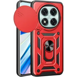 Phonesta CamShield Back Cover Hülle für Xiaomi Redmi Note 14 Pro 5G / Xiaomi Poco X7 - Rot