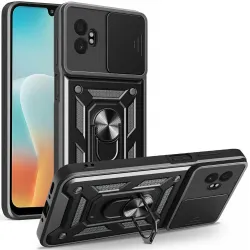 Phonesta CamShield Back Cover Hülle für Samsung Galaxy Xcover 7 Pro - Schwarz