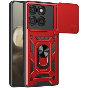 Phonesta CamShield Back Cover Hülle für Motorola Edge 60 Pro - Rot