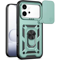 Phonesta CamShield Back Cover Hülle für HONOR 600/600 Pro - Grün