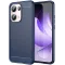 Phonesta Carbon Silikon Back Cover Hülle für Oppo Reno13 Pro - Blau
