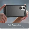 Phonesta Carbon Silikon Back Cover Hülle für Xiaomi Poco X7 Pro - Schwarz 5
