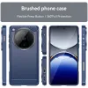 Phonesta Carbon Silikon Back Cover Hülle für Oppo Find X8 Pro - Blau 8