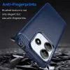 Phonesta Carbon Silikon Back Cover Hülle für Xiaomi Redmi Note 14 5G - Blau 4