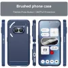 Phonesta Carbon Silikon Back Cover Hülle für Nothing Phone (2a) / (2a) Plus - Blau 2