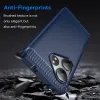 Phonesta Carbon Silikon Back Cover Hülle für Realme GT 6 - Blau 3