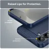 Phonesta Carbon Silikon Back Cover Hülle für Samsung Galaxy S25 Plus/S24 Plus - Blau 6