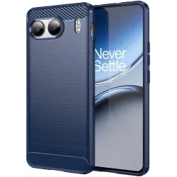 Phonesta Carbon Silikon Back Cover Hülle für OnePlus Nord 4 - Blau