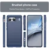 Phonesta Carbon Silikon Back Cover Hülle für OnePlus Nord 4 - Blau 2