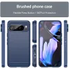 Phonesta Carbon Silikon Back Cover Hülle für Google Pixel 10 Pro XL - Blau 2