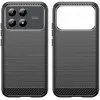 Phonesta Carbon Silikon Back Cover Hülle für Xiaomi Poco F8 Pro - Schwarz 2