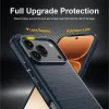 Phonesta Carbon Silikon Back Cover Hülle für HONOR 600/600 Pro - Blau 2