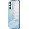 Phonesta Crystal Sparkle Silikon Back Cover Hülle für Samsung Galaxy A16 - Blau