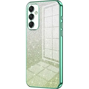 Phonesta Crystal Sparkle Silikon Back Cover Hülle für Samsung Galaxy A16 - Grün