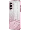Phonesta Crystal Sparkle Silikon Back Cover Hülle für Samsung Galaxy A36 - Rosa
