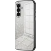 Phonesta Crystal Sparkle Silikon Back Cover Hülle für Samsung Galaxy A36 - Schwarz