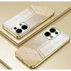Phonesta Crystal Sparkle Silikon Back Cover Hülle für Oppo Reno13 - Gold 2