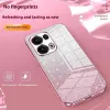 Phonesta Crystal Sparkle Silikon Back Cover Hülle für Oppo Reno13 Pro - Lila 5