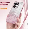 Phonesta Crystal Sparkle Silikon Back Cover Hülle für Oppo Reno13 Pro - Schwarz 6