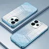 Phonesta Crystal Sparkle Silikon Back Cover Hülle für Oppo Reno15 - Blau 2