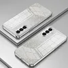 Phonesta Crystal Sparkle Silikon Back Cover Hülle für Samsung Galaxy A37 - Silber 2