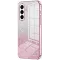 Phonesta Crystal Sparkle Silikon Back Cover Hülle für Samsung Galaxy A57 - Rosa
