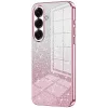 Phonesta Crystal Sparkle Silikon Back Cover Hülle für Samsung Galaxy S26 - Rosa