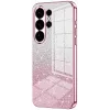 Phonesta Crystal Sparkle Silikon Back Cover Hülle für Samsung Galaxy S26 Ultra - Rosa