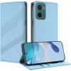 Phonesta Embossed Lines Book Wallet Klapphülle für Motorola Moto G05 / Moto E15 - Hellblau 2